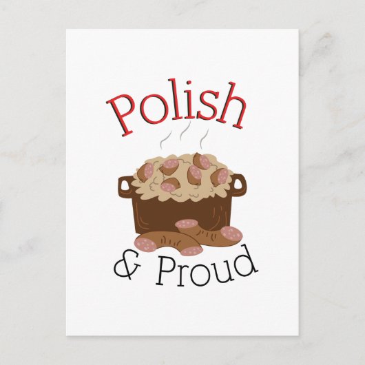 Proud Kielbasa Postkarte (Vorderseite)