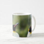 Proud King Pinguins Foto Kaffeetasse (VorderseiteRechts)