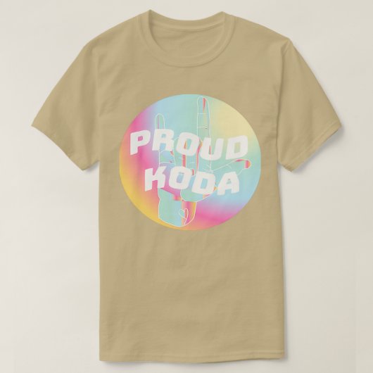 Proud KODA T-Shirt (Design vorne)