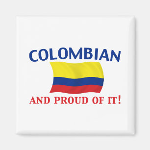 Proud kolumbianisch magnet