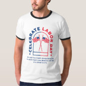 "Proud Laborer - Hard Work & Dedication T - Shirt" T-Shirt (Vorderseite)