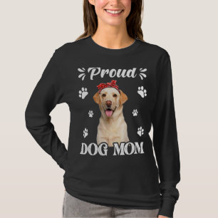 Proud Labrador Hund Mama Welpe Mutter Tag 1 T-Shirt