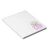 Proud Labrador Mama! Für stolze Labrador Mütter! Notizblock (angewinkelt)