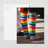 Proud Legs Postkarte (Vorne/Hinten)