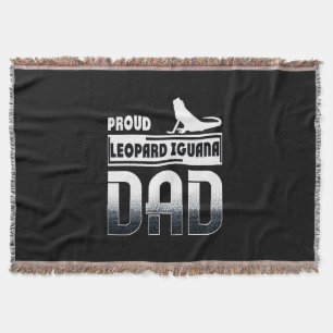 Proud Leopard Iguana Vater Decke