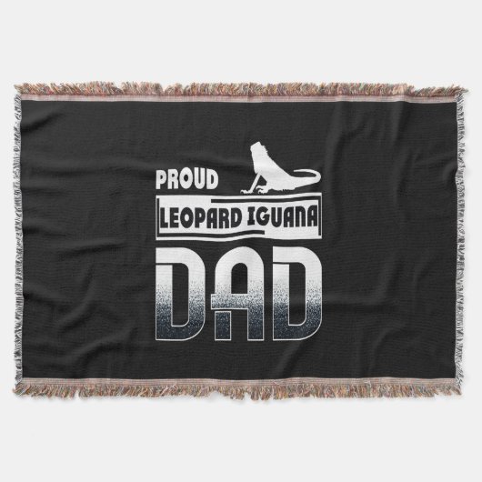 Proud Leopard Iguana Vater Decke (Vorderseite)