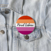 Proud Lesbian Button (Beispiel)
