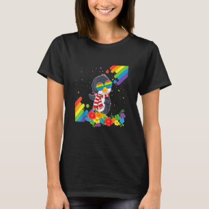 Proud Lgbt Gay Penguin Pride Flag Regenbogen Lgbtq T-Shirt