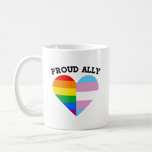 Proud LGBTQ Ally Kaffeetasse