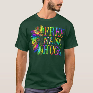 Proud LGBTQ Free Nana Hugs LGBT Pride Monat Sonnen T-Shirt