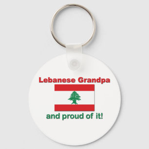 Proud libanesisch Großpa Schlüsselanhänger