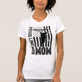 Proud Lineman Mama T-Shirt (Vorderseite)