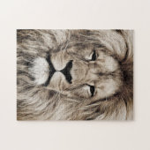 Proud Lion - Gesicht - Puzzle (Horizontal)