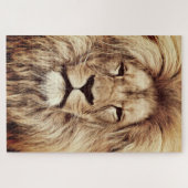 Proud Lion Jigsaw Puzzle Face (Horizontal)