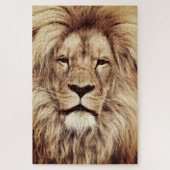 Proud Lion Jigsaw Puzzle Face (Vertikal)