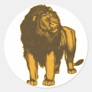 Proud Lion Sticker