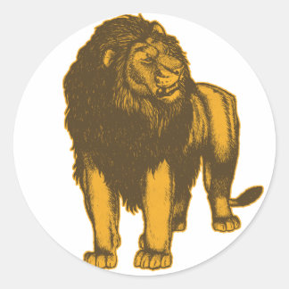 Proud Lion Sticker