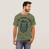 Proud Lion und Star von David T-Shirt (Vorne ganz)