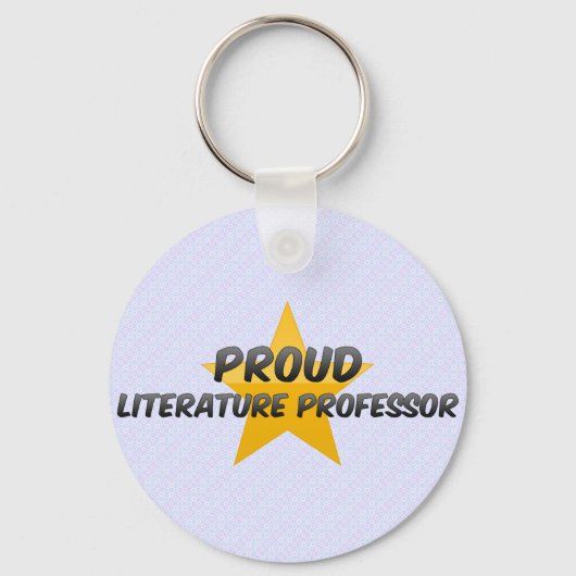 Proud Literature Professor Schlüsselanhänger (Vorderseite)
