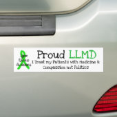 Proud LLMD Lyme Disease Awareness Autoaufkleber (Auf Auto)