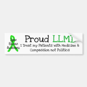 Proud LLMD Lyme Disease Awareness Autoaufkleber