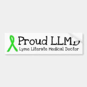 Proud LLMD Lyme Disease Awareness Autoaufkleber