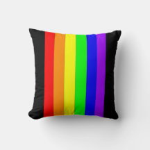 Proud Loud 2 Rainbow Fine Art Pillow