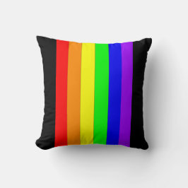 Proud Loud 2 Rainbow Fine Art Pillow Kissen