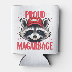 Proud MAGA Garbage für Trump-Unterstützer Wahlen Dosenkühler
