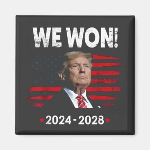 Proud Maga Präsident Trump gewinnt Tag der Amtsein Magnet