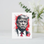 Proud Maga Trump Vance American Inauguration Day Dankeskarte (Stehend Vorderseite)