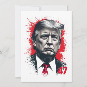 Proud Maga Trump Vance American Inauguration Day Feiertagskarte
