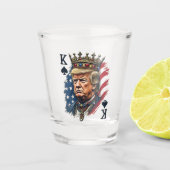 Proud Maga Trump Vance American Inauguration Day Schnapsglas (Vorderseite)
