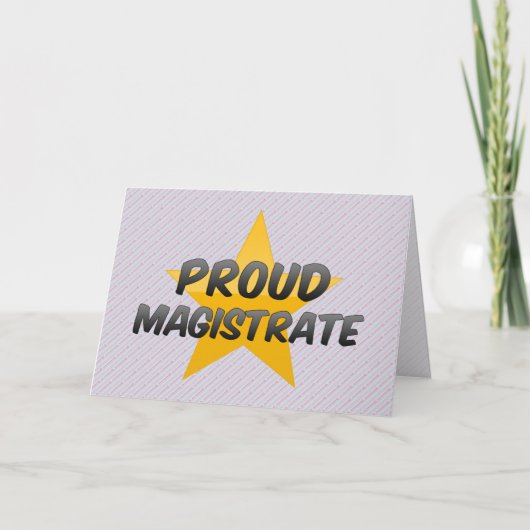 Proud Magistrat Karte (Vorderseite)