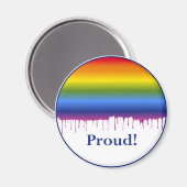 Proud! Magnet (Vorderseite/Rückseite)