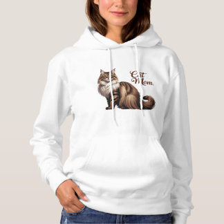 Proud Maine Coon Cat Mama Hoodie