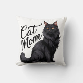 Proud Maine Coon Cat Mama Pillow II Kissen