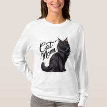 Proud Maine Coon Cat Mama T - Shirt