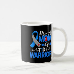 Proud Mama A Diabetes Warrior T1d Awareness Insuli Kaffeetasse