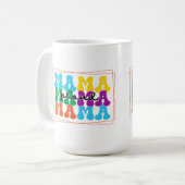 Proud Mama Autismus Awareness Tasse (Vorderseite Links)