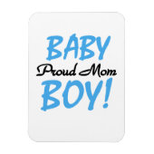 Proud Mama Baby Boy Geschenke Magnet (Vertikal)