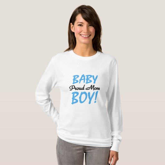 Proud Mama Baby Boy Tshirts und Geschenke (Vorne ganz)