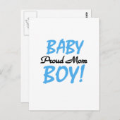 Proud Mama Baby Boy Tshirts und Geschenke Postkarte (Vorne/Hinten)
