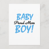Proud Mama Baby Boy Tshirts und Geschenke Postkarte (Vorderseite)