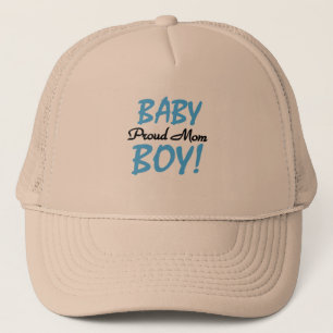 Proud Mama Baby Boy Tshirts und Geschenke Truckerkappe