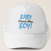 Proud Mama Baby Boy Tshirts und Geschenke Truckerkappe (Vorderseite)