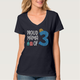 Proud Mama des Drei T - Shirt