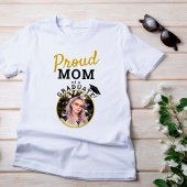 Proud-Mama des Graduation Graduation Cap Foto T-Shirt