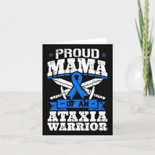 Proud Mama einer Ataxia Krieger Bewusstsein Band D Karte