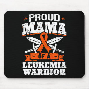 Proud Mama einer Leukämie Krieger Mama Bewusstsein Mousepad